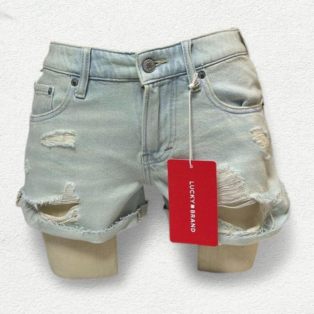 Lucky Brand Denim Shorts in Trickle Down Wash